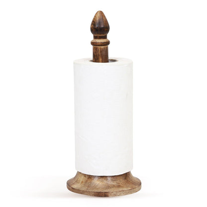 Wooden Tissue Roll Stand (Conical Top) - Vintageware