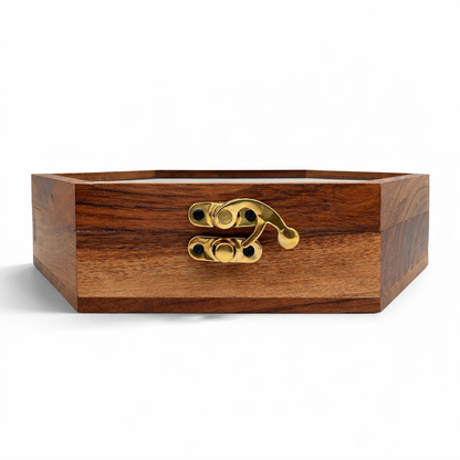 masala dabba with glass lid 