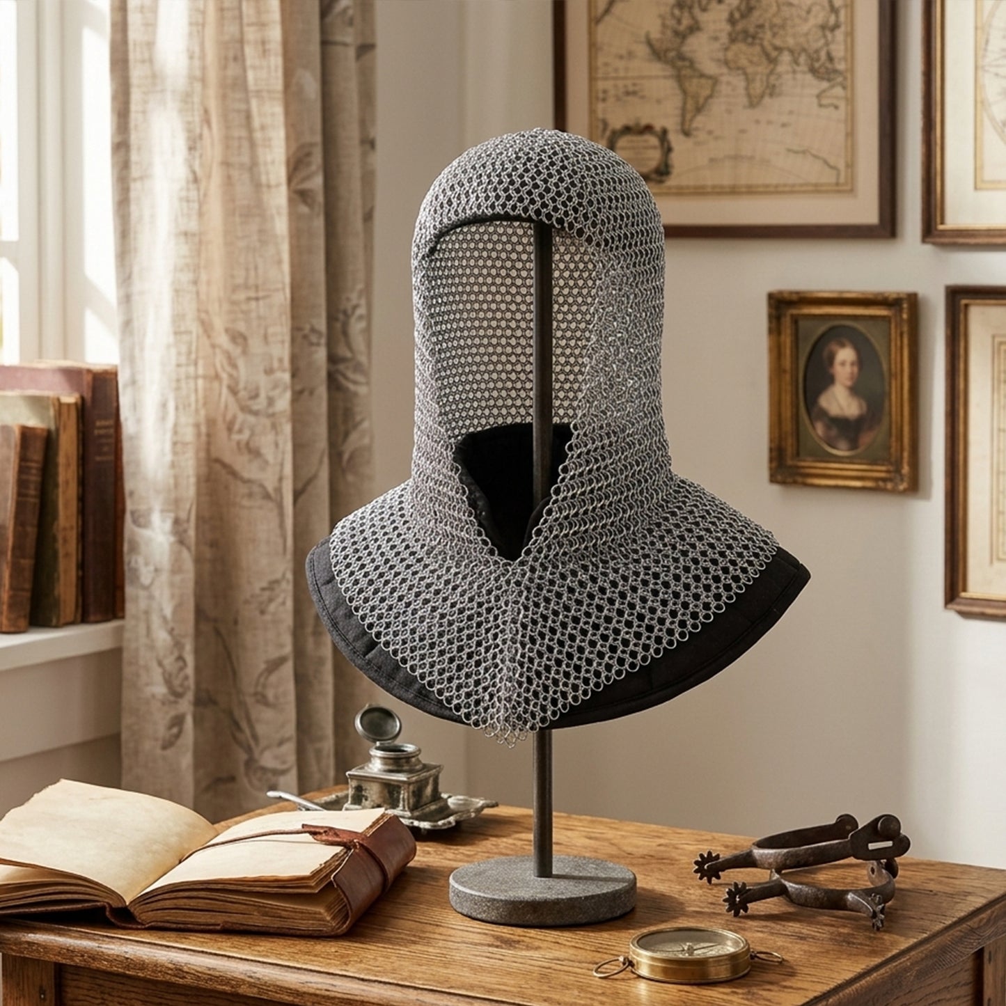 medieval helmet liner
