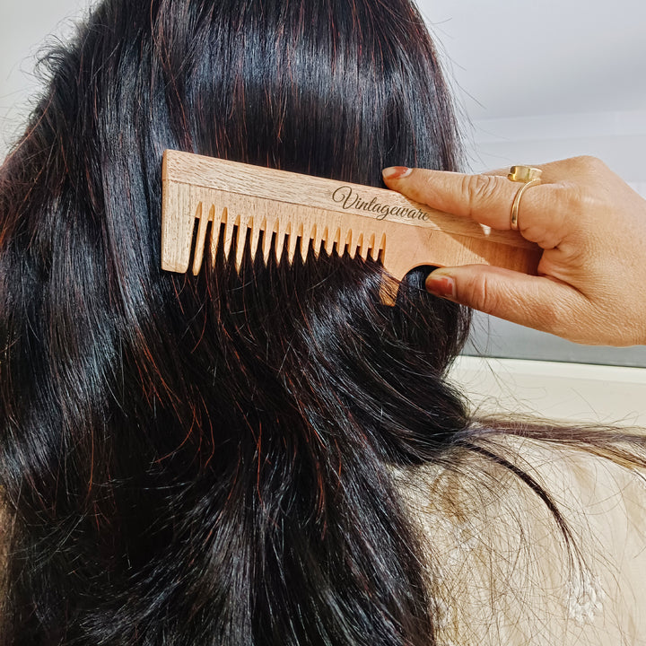neem wood comb