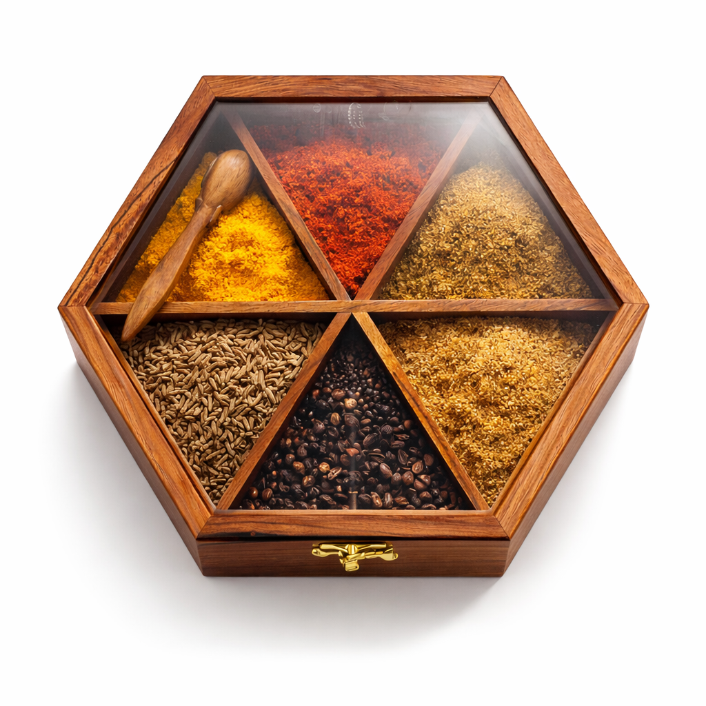 sheesham spice box 