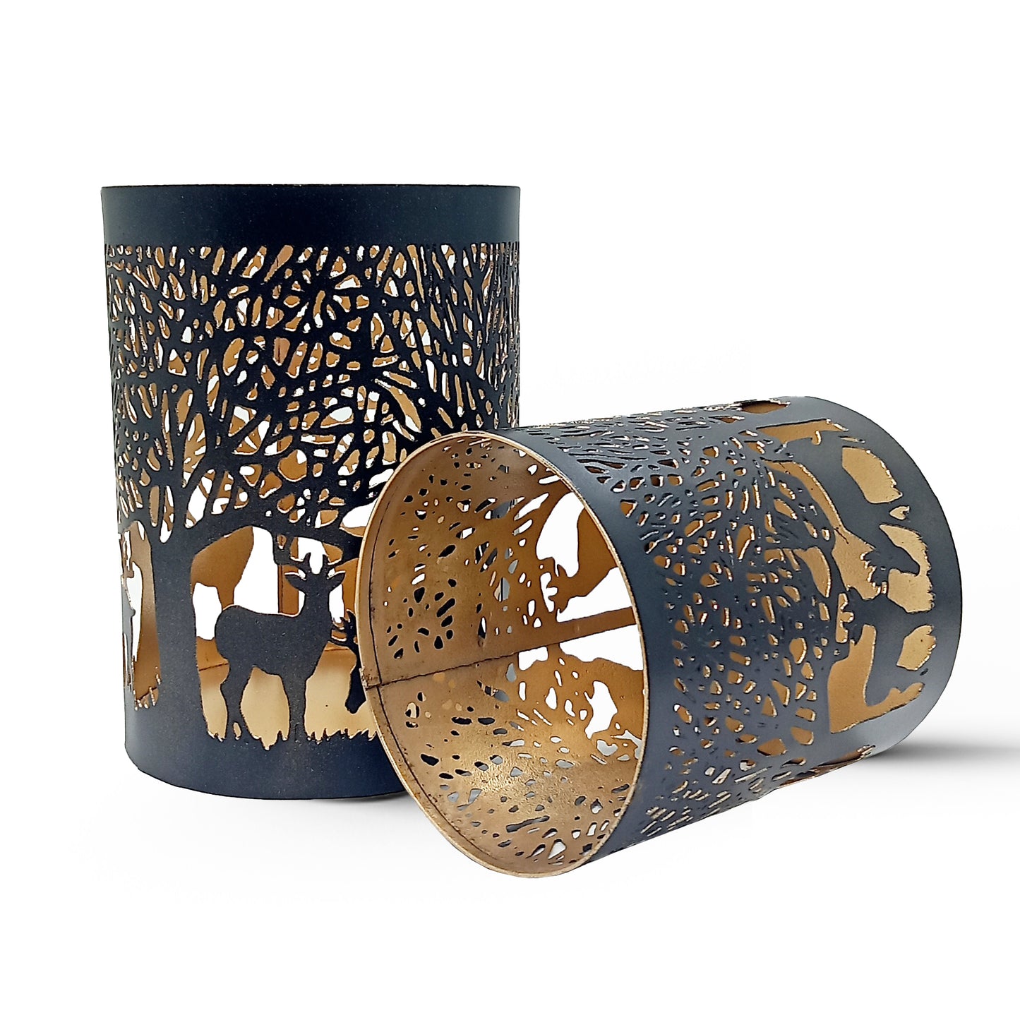 tealight candle holder set