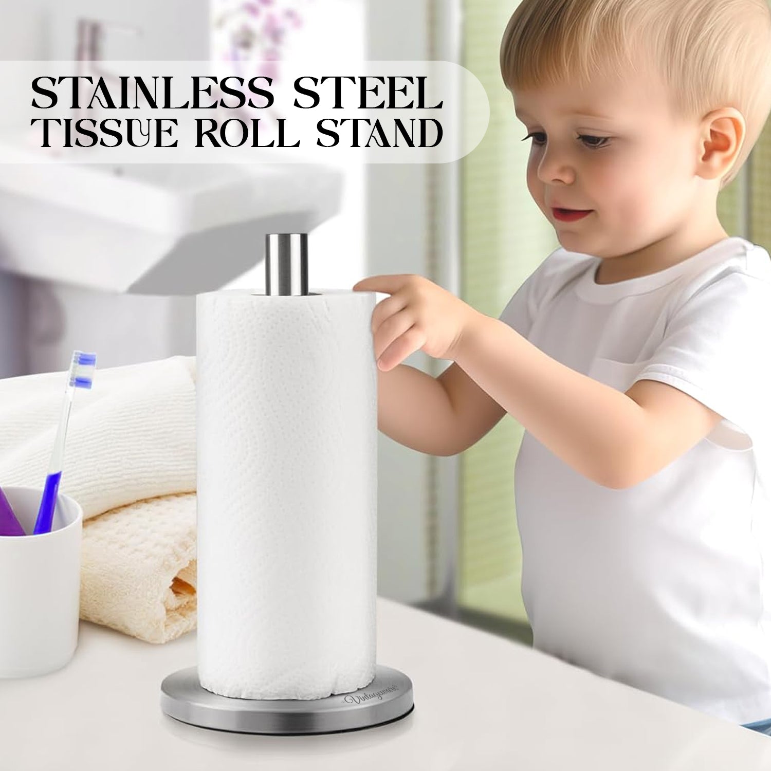 tissue paper stand steel