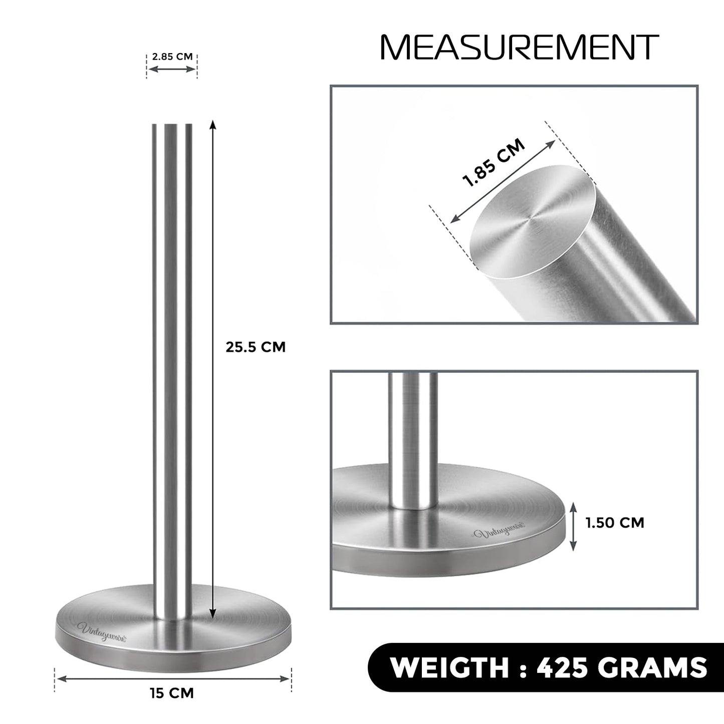 tissue paper stand steel