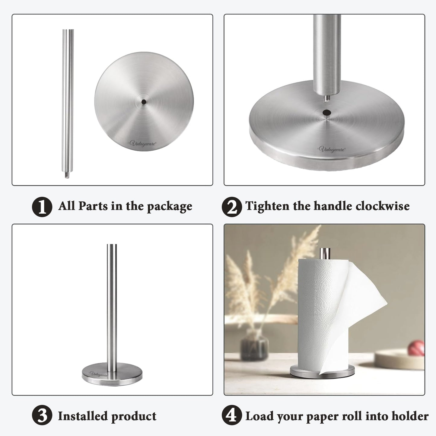 tissue paper stand steel