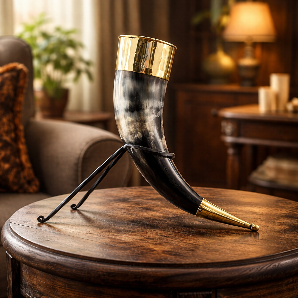 viking drinking horn