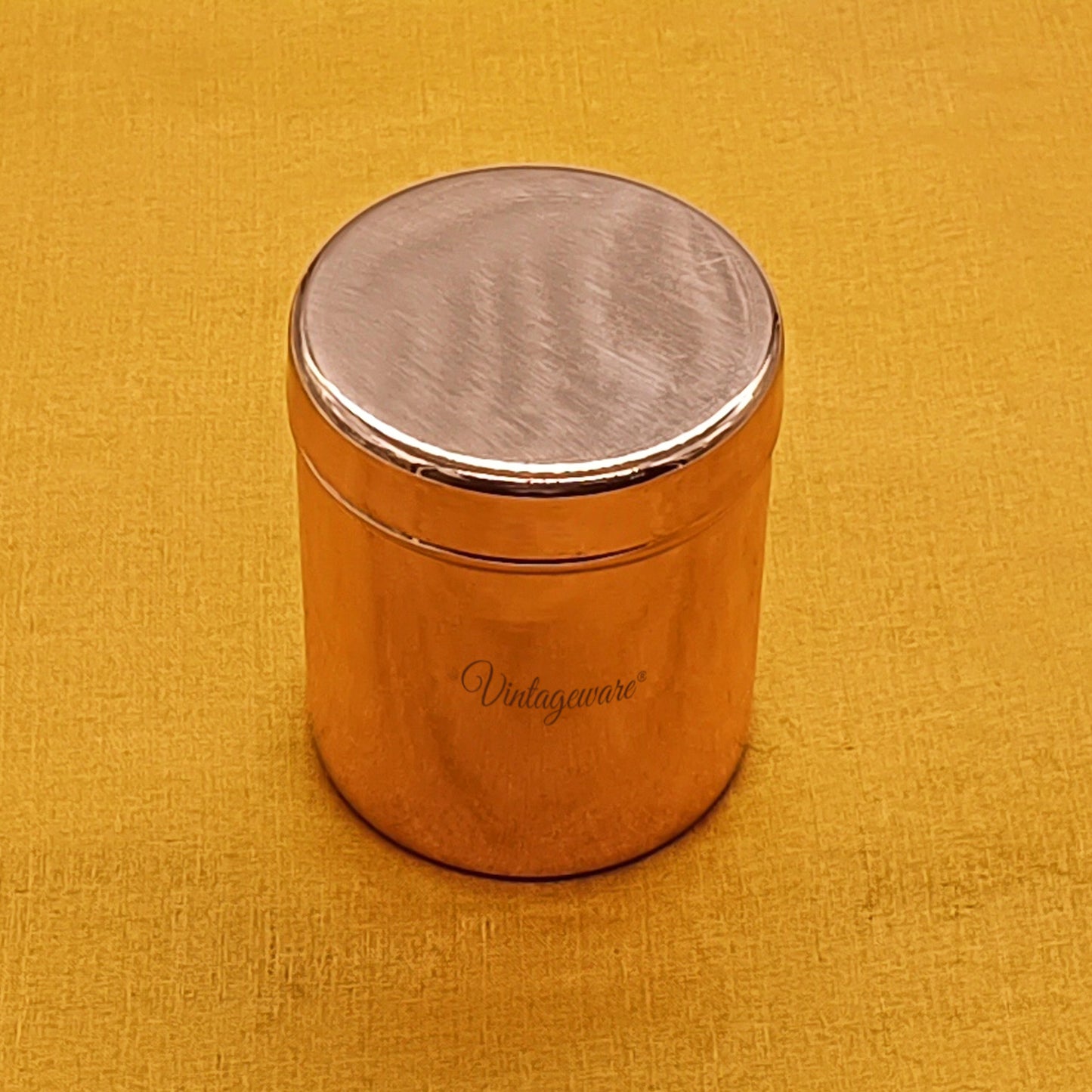 copper jar with lid