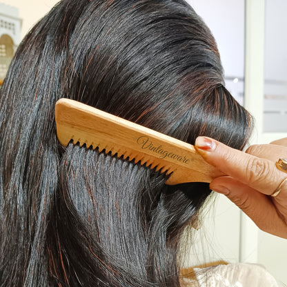 vintageware kacchi neem comb 